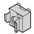 Dado a gabbia in Acciaio Zincato nVent SCHROFF, filettatura M4, foratura 9.2 x 9.2mm, per pannelli da 1.8 - 2.6mm
