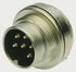 binder Circular Connector, 12 Contacts, Panel Mount, M16 Connector, Plug, Male, IP67, 723 Series