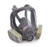 3M 6000 Series Full-Type Respirator Mask, Size Small