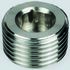 Legris Stainless Steel Pipe Fitting Hexagon Plug, Male R 3/8in