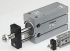 SMC Pneumatic Compact Cylinder - 32mm Bore, 25mm Stroke, CUK Series, Double Acting