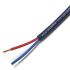 Van Damme 2 Core Speaker Cable, 2.5 mm² CSA, 7.6mm od, 100m, Blue