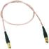 TE Connectivity Male SMB to Male SMB Coaxial Cable, 1m, RG174 Coaxial, Terminated