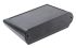 OKW Comtec Series Black ABS Desktop Enclosure, Sloped Front, 150 x 200 x 62.8mm