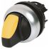 Eaton RMQ Titan Series 2 Position Selector Switch Head, 22mm Cutout, Yellow Handle
