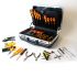 Kit de herramientas CK, Maletín de 38 piezas, para electromecánica, aprobado VDE