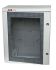 ABB 1SL02 Series Thermoplastic Wall Box, IP66, Viewing Window, 400 mm x 335 mm x 210mm