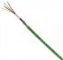 HARTING Cat5 Ethernet Cable, SF/UTP, Green PUR Sheath, 100m, Flame Retardant