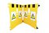 Addgards Yellow PE Folding Barrier