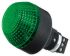 Jeladó Zöld, Villogó, stabil, LED, Panelre szerelt rögzítésű, 240 V AC