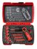 RS PRO 46-Piece Imperial, Metric 1/4 in Standard Socket/Bit Set with Ratchet