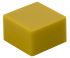 Omron Yellow Tactile Switch Cap for Series B3F-4000, Series B3F-5000, Series B3W-4000, B32-1230