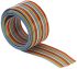 Harting Flat Ribbon Cable, 20-Way, 1.27mm Pitch, 30m Length