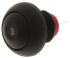 Interruptor de Botón Pulsador En Miniatura KNITTER-SWITCH, color de botón Negro, SPST, acción momentánea, 400 mA a 32 V