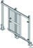 Bosch Rexroth Safety Door EcoSafe, Aluminium, 1800 mm Height, 1m Width