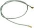 Koaxiální kabel, Šedá, A: U.FL, vnější průměr: 0.81mm, B: U.FL 110mm Molex S koncovkou