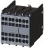 Siemens 1NC + 3NO辅助触头, 扣入式安装, 6 A 交流、10 A 直流, 250 V 直流、690 V 交流, 3RH2911-2HA31