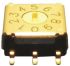 Interruptor DIP, Montaje superficial, Actuador Ranurado Giratorio, 25 mA a 24 V dc, 16 vías, -30 → +80°C