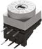 KNITTER-SWITCH 16 Way Through Hole DIP Switch, Rotary Flush Actuator, IP67