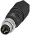 Phoenix Contact Circular Connector, 4 Contacts, M8 Connector, Plug, Male, IP65, IP67, SACC Series
