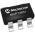 Microchip MCP73831T-2ACI/OT, Batteriladekontroller IC, Litium-Ion, Litium-Polymer, 3,75 til 6 V., 5 ben, SOT-23