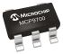 Microchip MCP9700T-E/LT, Spændingstemperatursensor -40 til +125 °C., ±4°C, Analog, 5 ben SC-70