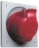 Amphenol Industrial, Easy & Safe IP44 Red Panel Mount 3P + N + E Right Angle Industrial Power Socket, Rated At 32A, 415