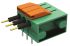 Amphenol Communications Solutions 20020303 Series PCB Terminal Block, 3-Contact, 5mm Pitch, Through Hole Mount, 1-Row,