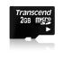 Transcend MicroSD Micro SD Karte 2 GB, MLC