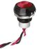 Hall effect pushbutton switch,red