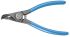 Gedore 6702350 Circlip Pliers, 130 mm Overall, Bent Tip, 29mm Jaw