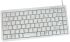CHERRY Wired PS/2, USB Compact Keyboard, QWERTY (US), Grey
