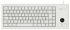 CHERRY Trackball-tastatur, med kabel, Grå, PS/2 Kompakt, QWERTY (US), 370 x 139 x 19.6mm
