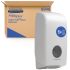 Kimberly Clark Kunststoff Toilettenpapierspender Einfach, Weiß, 170mm x 350mm x 380mm, Aquarius,  Wandmontage