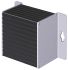 nVent SCHROFF minipac Aluminium Gehäuse Schwarz Außenmaß 160 x 76.2 x 112.3mm IP 40