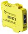 Brainboxes Ethernet média konvertáló, használható:(Ethernet hálózat)-val 2 x, RS-485, RS-422, RS-232