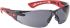 Bolle RUSH+ Anti-Mist Safety Glasses, Smoke PC Lens, Vented