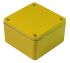 CAMDENBOSS 5000 Series Yellow Die Cast Aluminium Enclosure, IP54, Yellow Lid, 120 x 66 x 40mm
