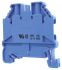 Wieland WT 2.5 Series Blue Feed Through Terminal Block, 2.5mm², Single-Level, Screw Termination, ATEX