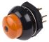 Otto Illuminated Push Button Switch, Momentary, Panel Mount, SPDT, Amber LED, 28V dc, IP68S