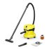 Karcher WD2 Cylinder Wet and Dry Vacuum Cleaner for General Cleaning, 4m Cable, 220 → 240V ac, UK Plug