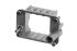 Amphenol Industrial Frame, Heavy Mate F Series 2 Way, For Use With 2 Contact Module, Heavy Mate F Series Heavy Duty