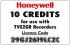 Accesorio para registrador de gráficos Honeywell TVU9-0-0-0-0-010-0-000 para usar con Grabadoras serie X y GR