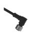 Banner Right Angle Female 4 way M12 to Unterminated Sensor Actuator Cable, 2m