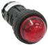 Idec LED Schalttafel-Anzeigelampe Rot, Montage-Ø 24.1 x 22.3mm, Schraubklemmen
