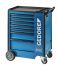 Gedore 7 drawer ABS Wheeled Tool Chest, 985mm x 775mm x 475mm