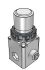 SMC 140L/min Vacuum Regulator, -100kPa to -1.3kPa