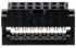 Amphenol ICC 2.0mm间距14p2排IDC连接器母座, 电缆安装, 89947-714LF