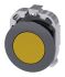 Siemens SIRIUS ACT Series Yellow Latching Push Button Head, 30mm Cutout, IP66, IP67, IP69K