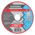 Disco de corte Medio de Óxido de Aluminio Metabo, P40, Ø 125mm x 7mm, RPM máx. 12200rpm
